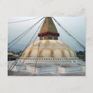 tibetisch-buddhistischer Stupa Postkarte