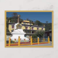 tibetisch-buddhistisches Kloster Stupa Temple Tash