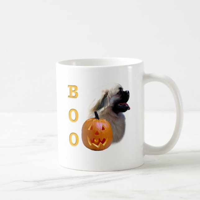 Tibetisch-Spaniel Boo Kaffeetasse (Rechts)