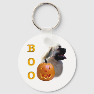 Tibetisch-Spaniel Boo Schlüsselanhänger