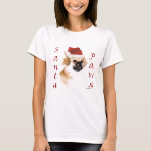 Tibetisch-Spaniel Santa Paws T-Shirt