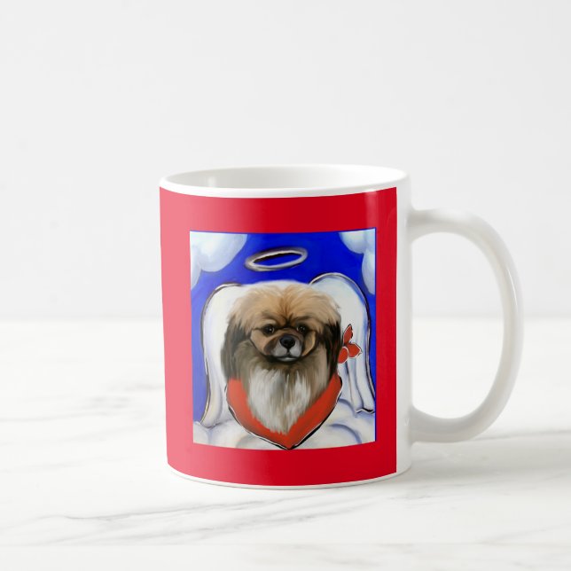 Tibetisch-Spaniel Tasse (Rechts)