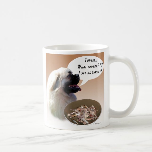 Tibetisch-Spaniel Türkei Tasse (Rechts)