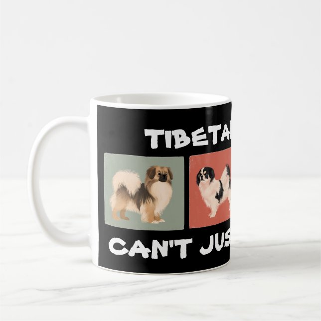 Tibetisch-Spanisch-Tasse Kaffeetasse (Links)