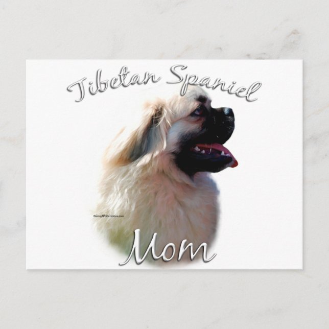 Tibetisch-Spanische Mama 2 Postkarte (Vorderseite)