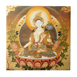 Tibetische buddhistische Kunst Fliese