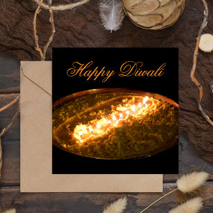 tibetische Butter Lamp Magnetkarte