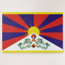 tibetische Flagge Puzzle