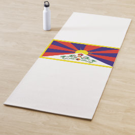 tibetische Flagge (Tibet) Yogamatte