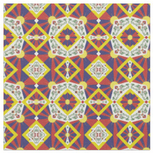 Tibetische Flagge & Trendy Tibet Fabric Mode YEL Stoff