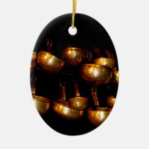 tibetische Ladle Keramik Ornament
