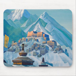 tibetische Landschaft im Himalaya-Gebirge Mousepad
