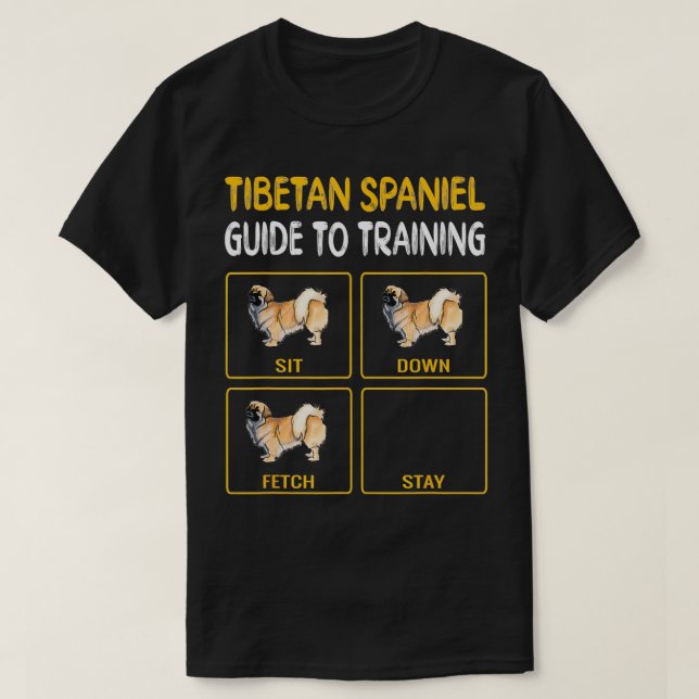 Tibetischer Führer Spaniens für das Training von G T-Shirt (Design vorne)