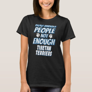 Tibetischer Hundezüchter Besitzer antisozialer Hun T-Shirt