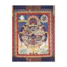Tibetischer Lebensrad-Zyklus von Samsara
