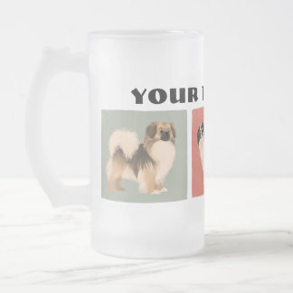 Tibetischer Spaniel 16 oz Mattierte Tasse