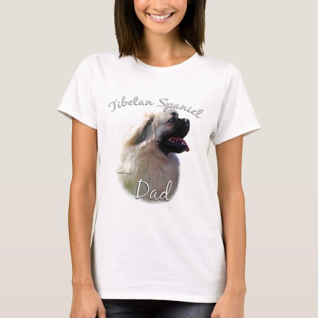 Tibetischer spanischer Vater 2 T-Shirt (Vorderseite)