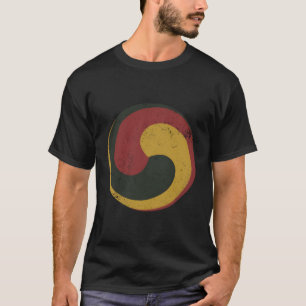 tibetisches Bön-buddhistisches Gankyil-Symbol T-Shirt