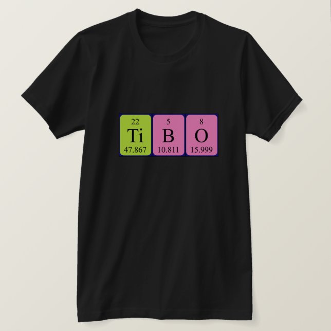 Tibo Periodenname Shirt (Design vorne)