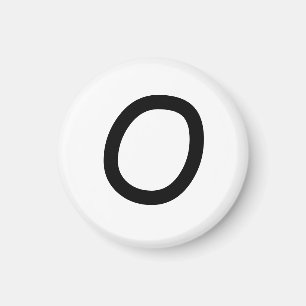 Tic" Kühlschrankmagnet "O " der Zehe-Tac 1-1/4 Magnet