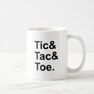 Tic Tac Toe  Fun Paper & Pencil Game Tasse