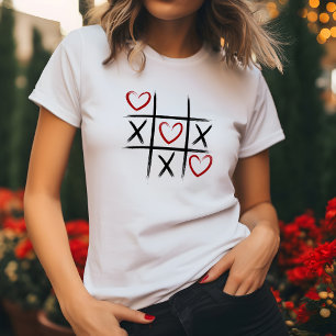 Tic Tac Toe - Liebe gewinnt immer T-Shirt