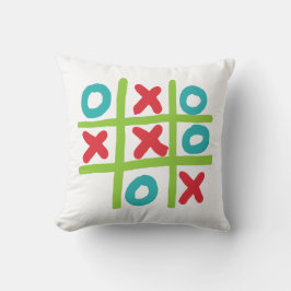 Tic-tac-toe Noughts and Crosses Kissen