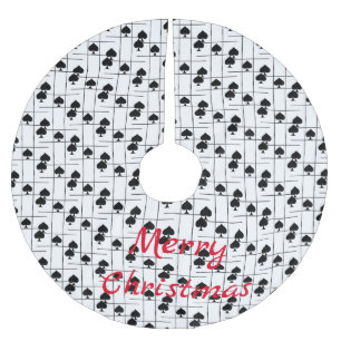 Tic Tac Toe Thunder_Cove Polyester Weihnachtsbaumdecke