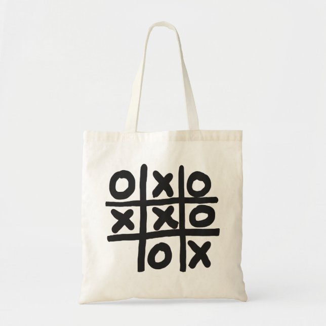 Tic Tac Toe Tragetasche (Vorne)