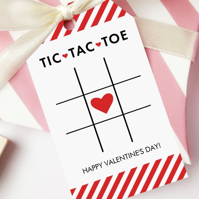 Tic Tac Toe Valentine, Kinderschule Geschenkanhänger (Von Creator hochgeladen)