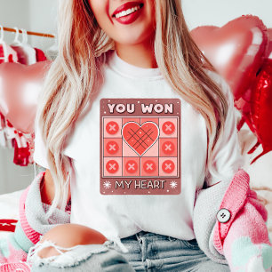 Tic-Tac-Toe Valentinstag T-Shirt