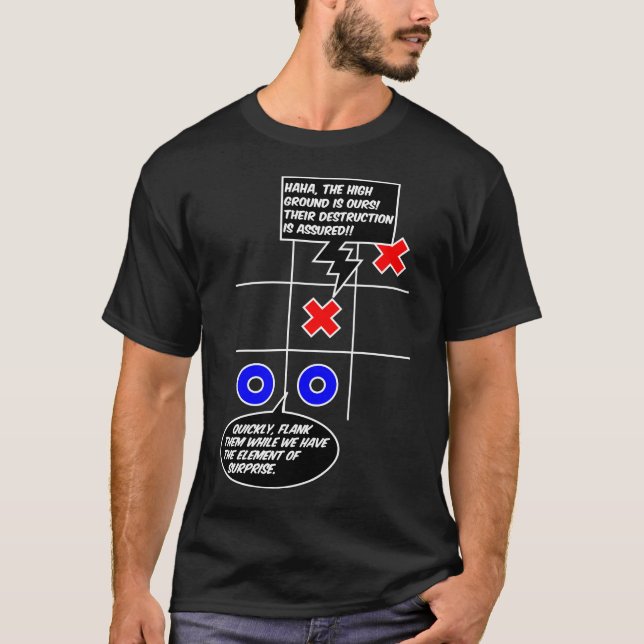 Tic Tac Zehe-Schlachtfeld T-Shirt (Vorderseite)