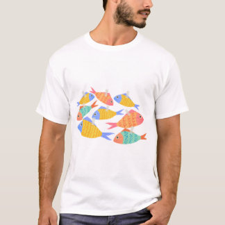 Tichert für Männer fich farbig T-Shirt