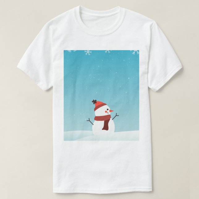 Tichert für Männer hiver  T-Shirt (Design vorne)