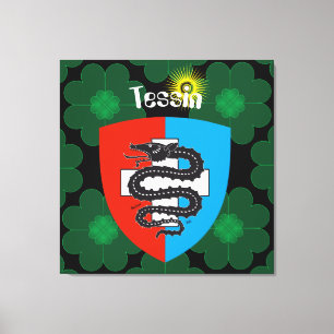 Ticino Schweiz Suisse Svizzera Svizra Leinwand