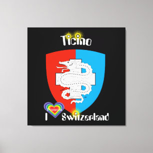 Ticino Schweiz Suisse Svizzera Svizra Leinwand