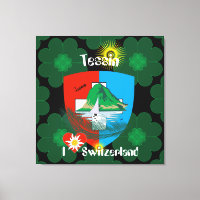 Ticino Schweiz Suisse Svizzera Svizra Leinwand