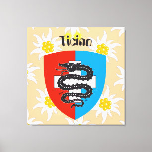 Ticino Schweiz Suisse Svizzera Svizra Leinwand