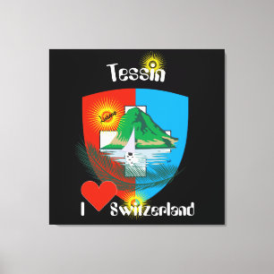 Ticino Schweiz Suisse Svizzera Svizra Leinwand