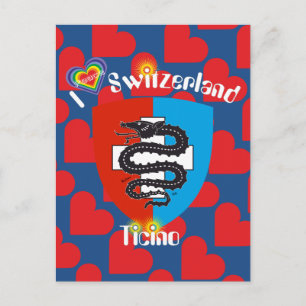 Ticino Svizzera / Tessin Schweiz Postkarte