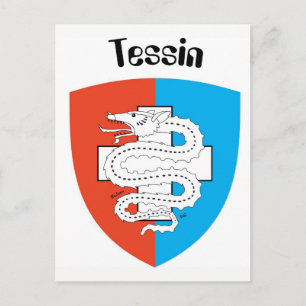 Ticino Svizzera / Tessin Schweiz Postkarte