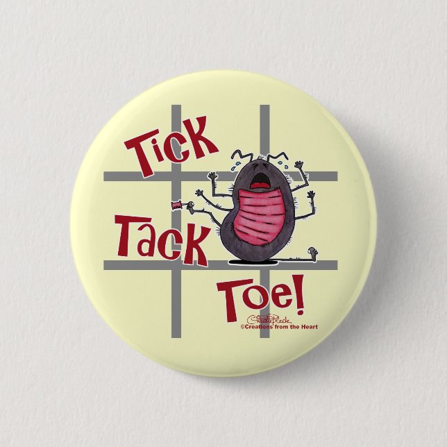 Tick Tack Toe! Button (Vorderseite)