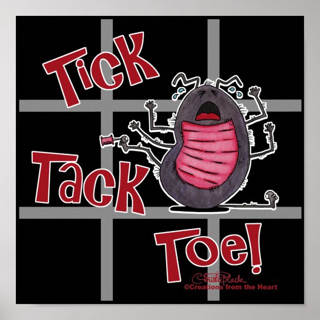 Tick Tack Toe Poster (Vorne)