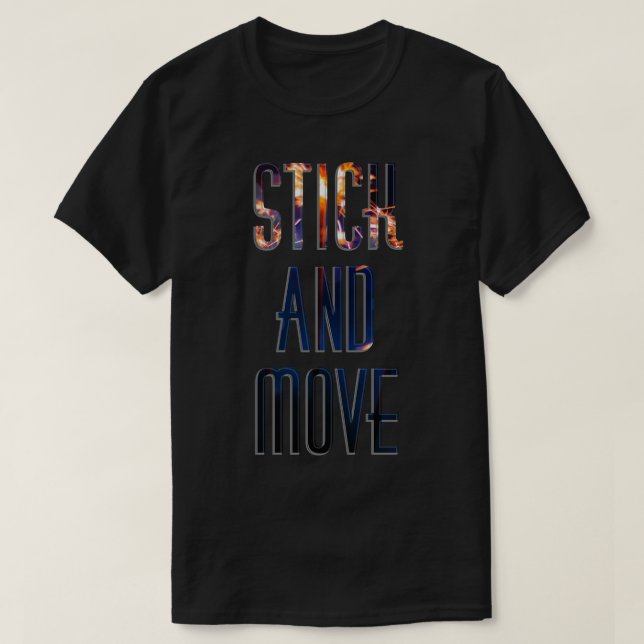 Tick und Move 1 T-Shirt (Design vorne)