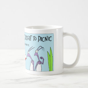 Ticken holt Nachtisch Tasse