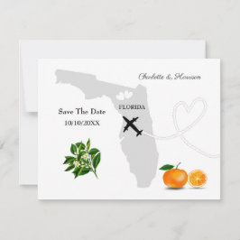Ticket Boarding Pass Wedding Zielort Florida Save The Date