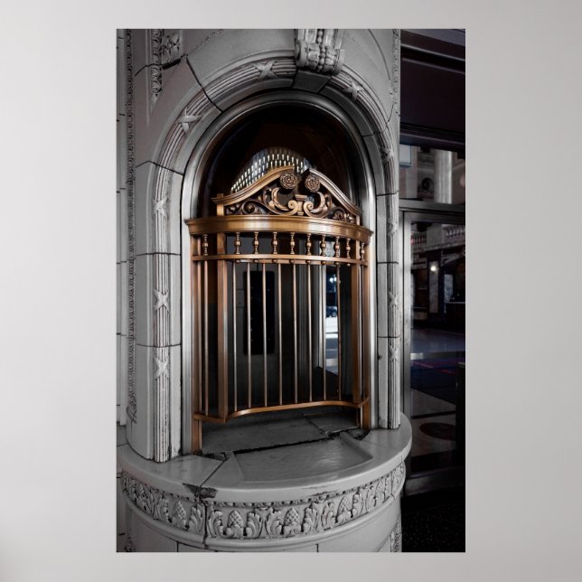 TICKET BOOTH CHICAGO THEATER POSTER (Vorne)