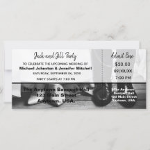 Ticket für Jack und Party von Bridge und Groom