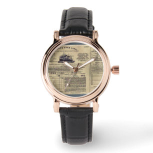 Ticket für RMS Titanic Armbanduhr