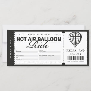 Ticket-Gutschein für Hot Air Balloon